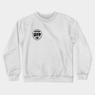 Unidentified Flying Podcast Logo (Black) Crewneck Sweatshirt